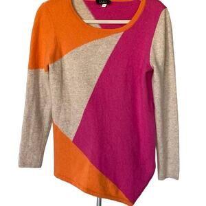 Geometric Cashmere Sweater Pullover